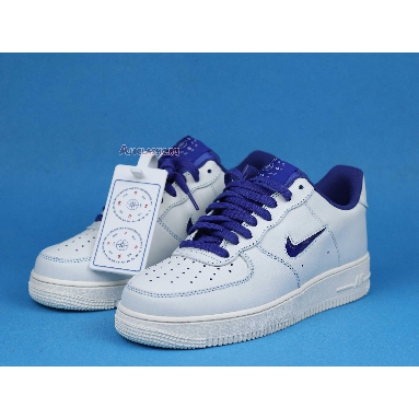 Nike Air Force 1 Jewel Home & Away - Concord CK4392-100 White/Sail/University Red/Concord Mens Womens Shoes