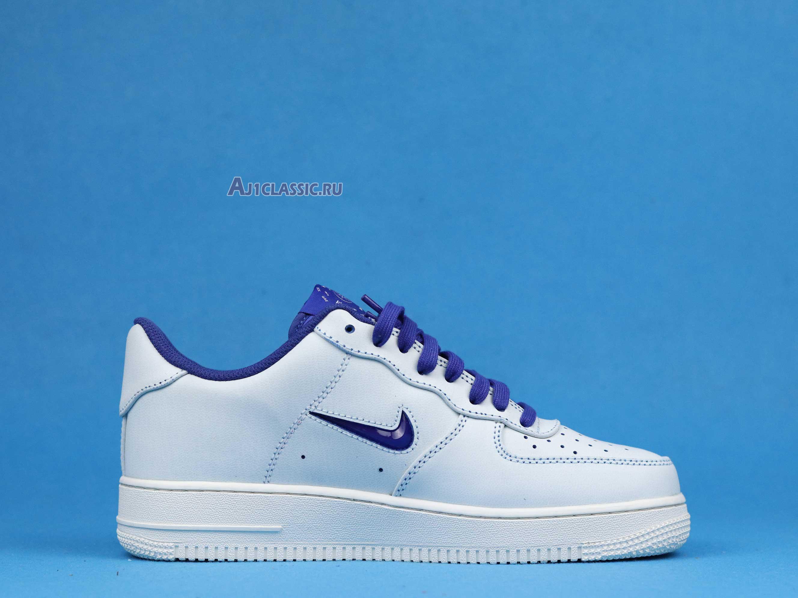 New Nike Air Force 1 Jewel "Home & Away - Concord" CK4392-100 Shoes