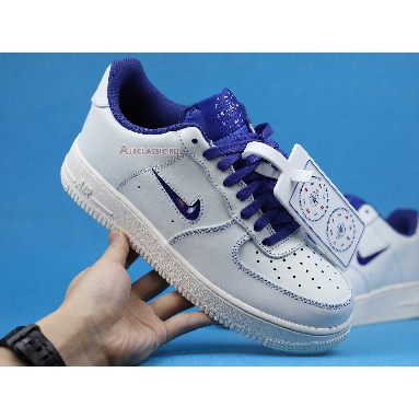 Nike Air Force 1 Jewel Home & Away - Concord CK4392-100 White/Sail/University Red/Concord Mens Womens Shoes