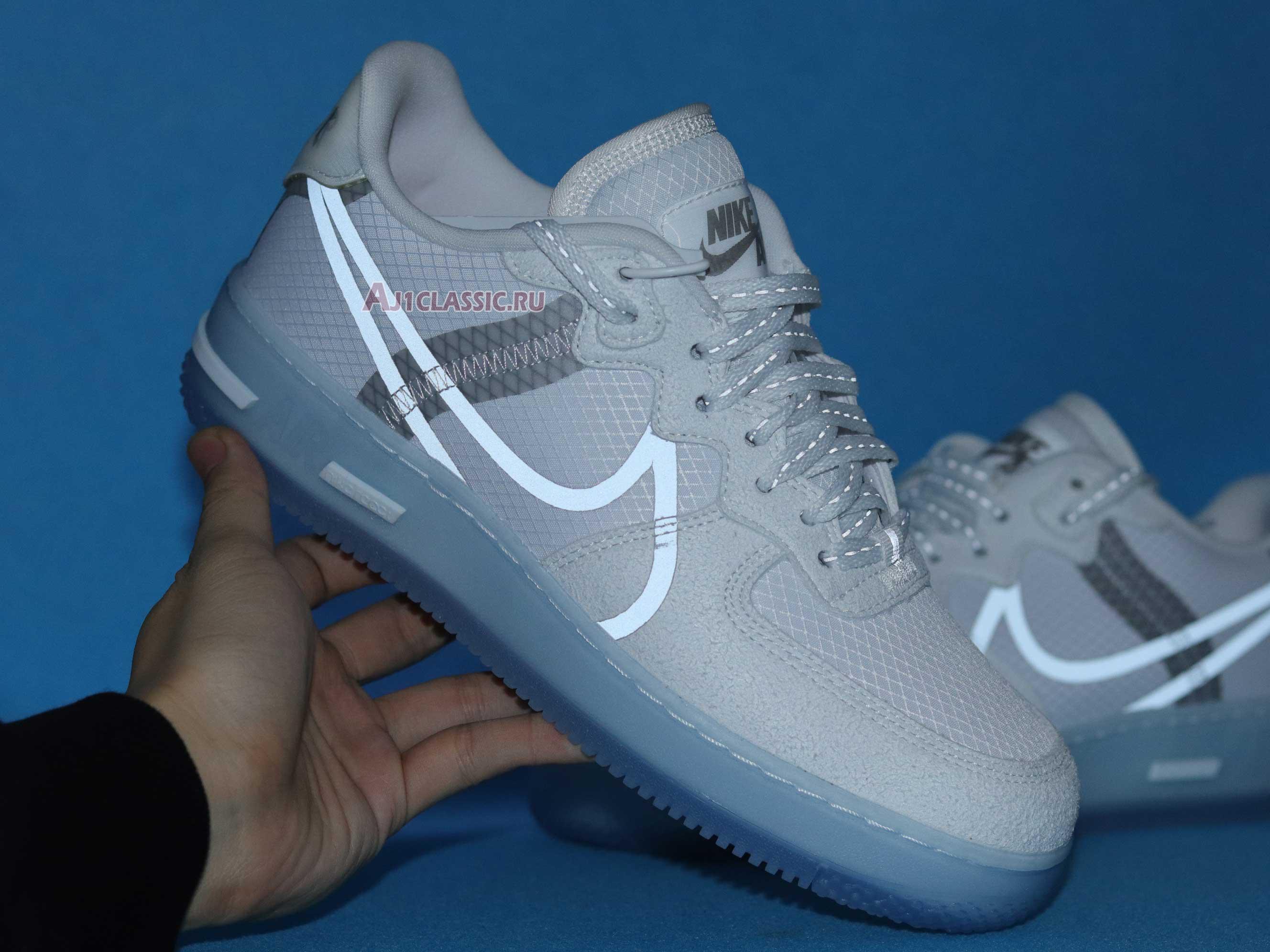 New Nike Air Force 1 React QS "White Ice" CQ8879-100 Shoes