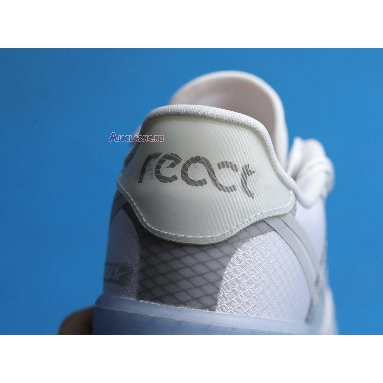 Nike Air Force 1 React QS White Ice CQ8879-100 White/Light Bone/Sail/Rush Coral Mens Womens Shoes