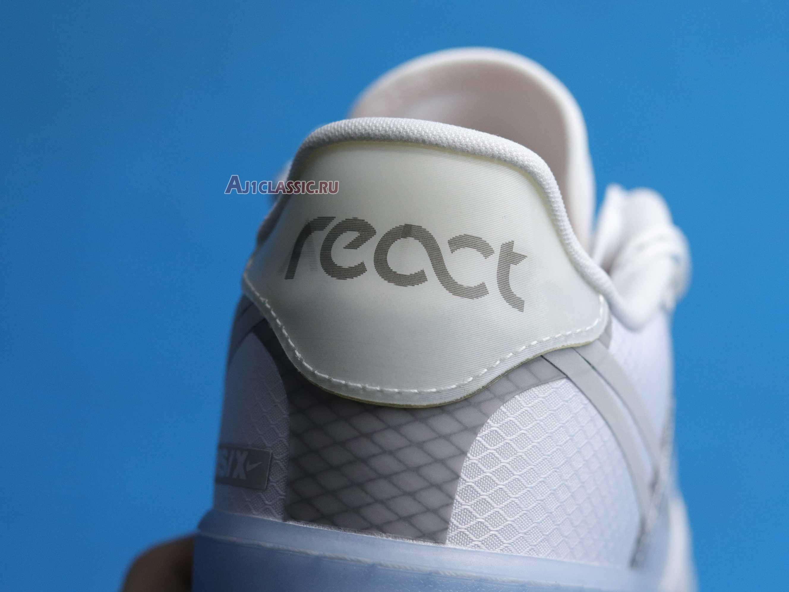 New Nike Air Force 1 React QS "White Ice" CQ8879-100 Shoes