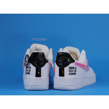 Nike Air Force 1 07 LV8 Have a Good Game DC0710-191 White/Multi-Color/White/Black Mens Womens Shoes