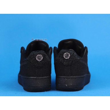 Stussy x Nike Air Force 1 Low Triple Black CZ9084-001 Black/Black/Black Mens Womens Shoes