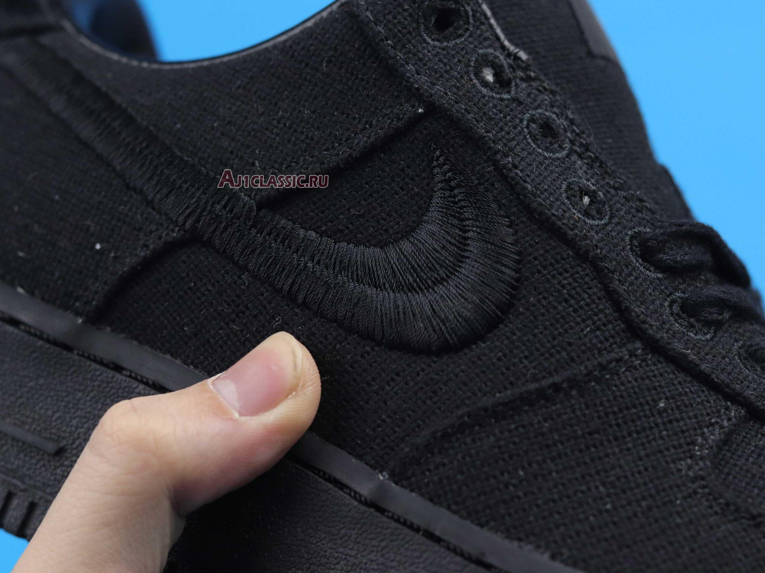 Stussy x Nike Air Force 1 Low "Triple Black" CZ9084-001