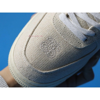 Stussy x Nike Air Force 1 Low Fossil CZ9084-200 Fossil Stone/Sail/Off White Mens Womens Shoes