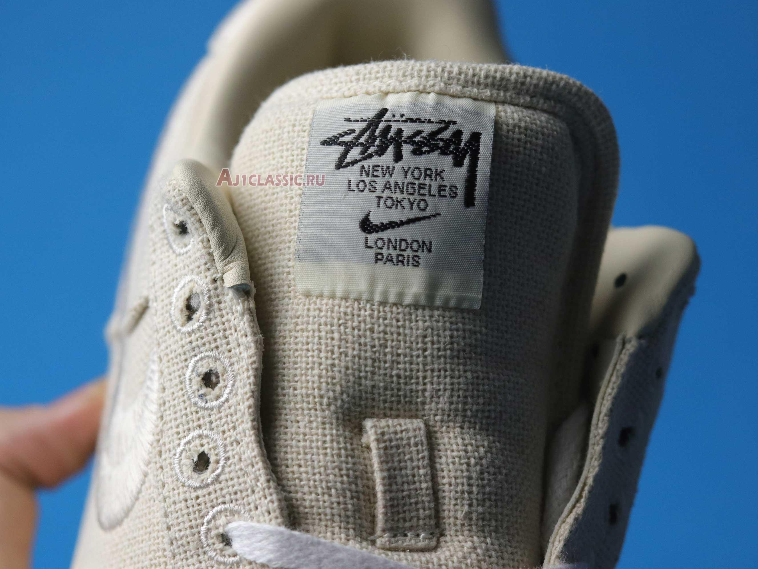 New Stussy x Nike Air Force 1 Low "Fossil" CZ9084-200 Shoes