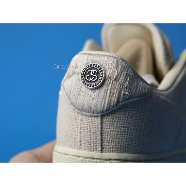 Stussy x Nike Air Force 1 Low Fossil CZ9084-200 Fossil Stone/Sail/Off White Mens Womens Shoes