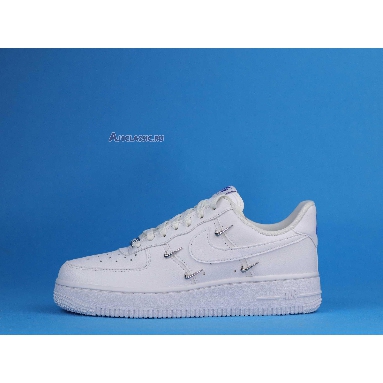 Nike Wmns Air Force 1 07 LX Sisterhood - White Metallic Silver CT1990-100 White/Hyper Royal/Black/White Mens Womens Shoes