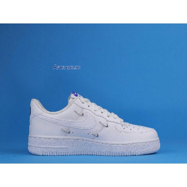 Nike Wmns Air Force 1 07 LX Sisterhood - White Metallic Silver CT1990-100 White/Hyper Royal/Black/White Mens Womens Shoes