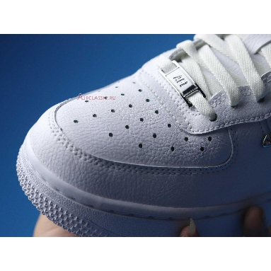 Nike Wmns Air Force 1 07 LX Sisterhood - White Metallic Silver CT1990-100 White/Hyper Royal/Black/White Mens Womens Shoes