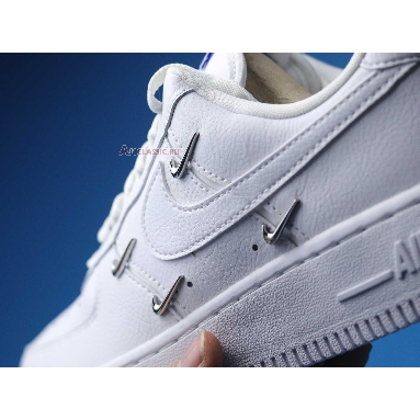 Nike Wmns Air Force 1 07 LX Sisterhood - White Metallic Silver CT1990-100 White/Hyper Royal/Black/White Mens Womens Shoes