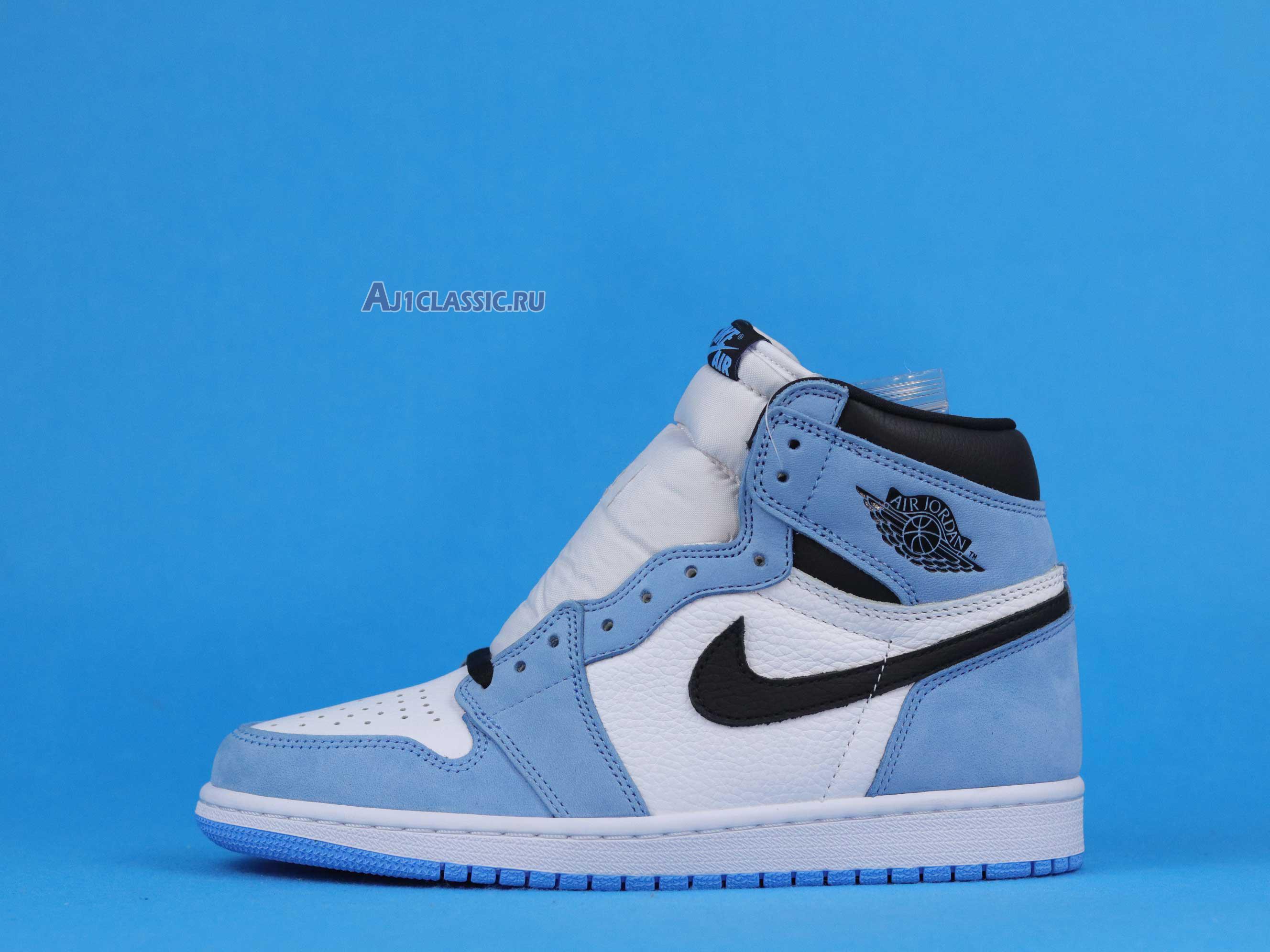 New Air Jordan 1 Retro High OG "University Blue" 555088-134 Shoes