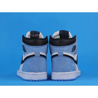 Air Jordan 1 Retro High OG University Blue 555088-134 White/University Blue/Black Mens Womens Shoes