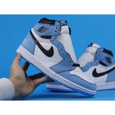 Air Jordan 1 Retro High OG University Blue 555088-134 White/University Blue/Black Sneakers