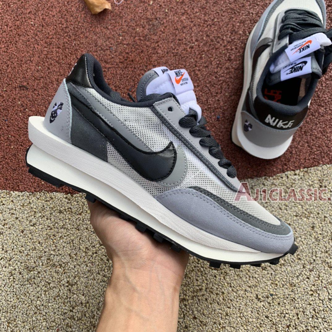 New Sacai x Nike LDWaffle "Grey" BC2552-401 Shoes