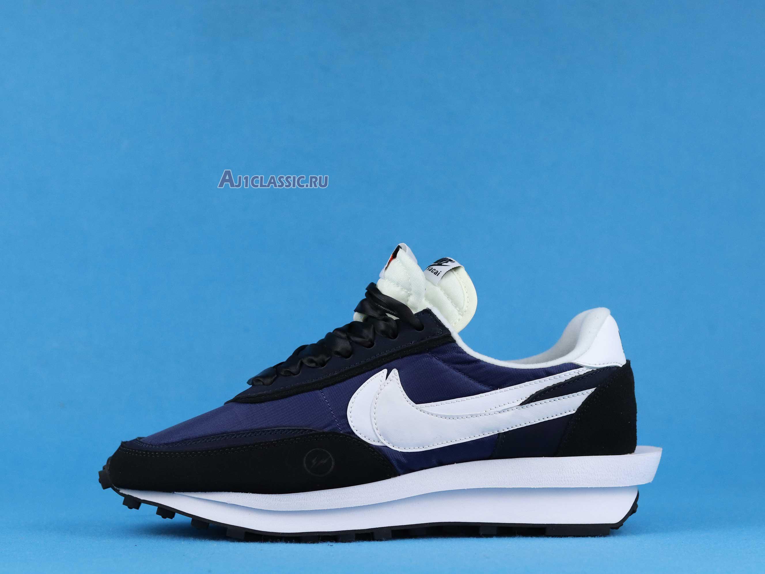 New Fragment Design x sacai x Nike LDV Waffle "Blue Void" DH2684-400 Shoes