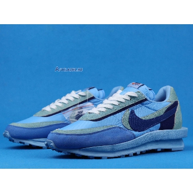 Sacai X Nike LVD WAFFLE X Fragment Design Blue BV0073-401 Blue/Blue/Green/White Sneakers