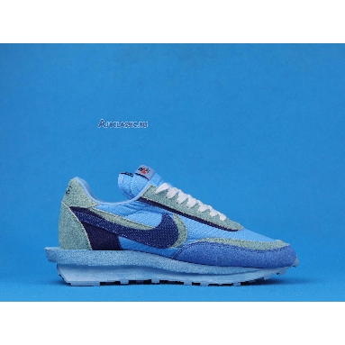 Sacai X Nike LVD WAFFLE X Fragment Design Blue BV0073-401 Blue/Blue/Green/White Sneakers