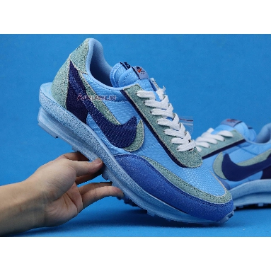 Sacai X Nike LVD WAFFLE X Fragment Design Blue BV0073-401 Blue/Blue/Green/White Sneakers