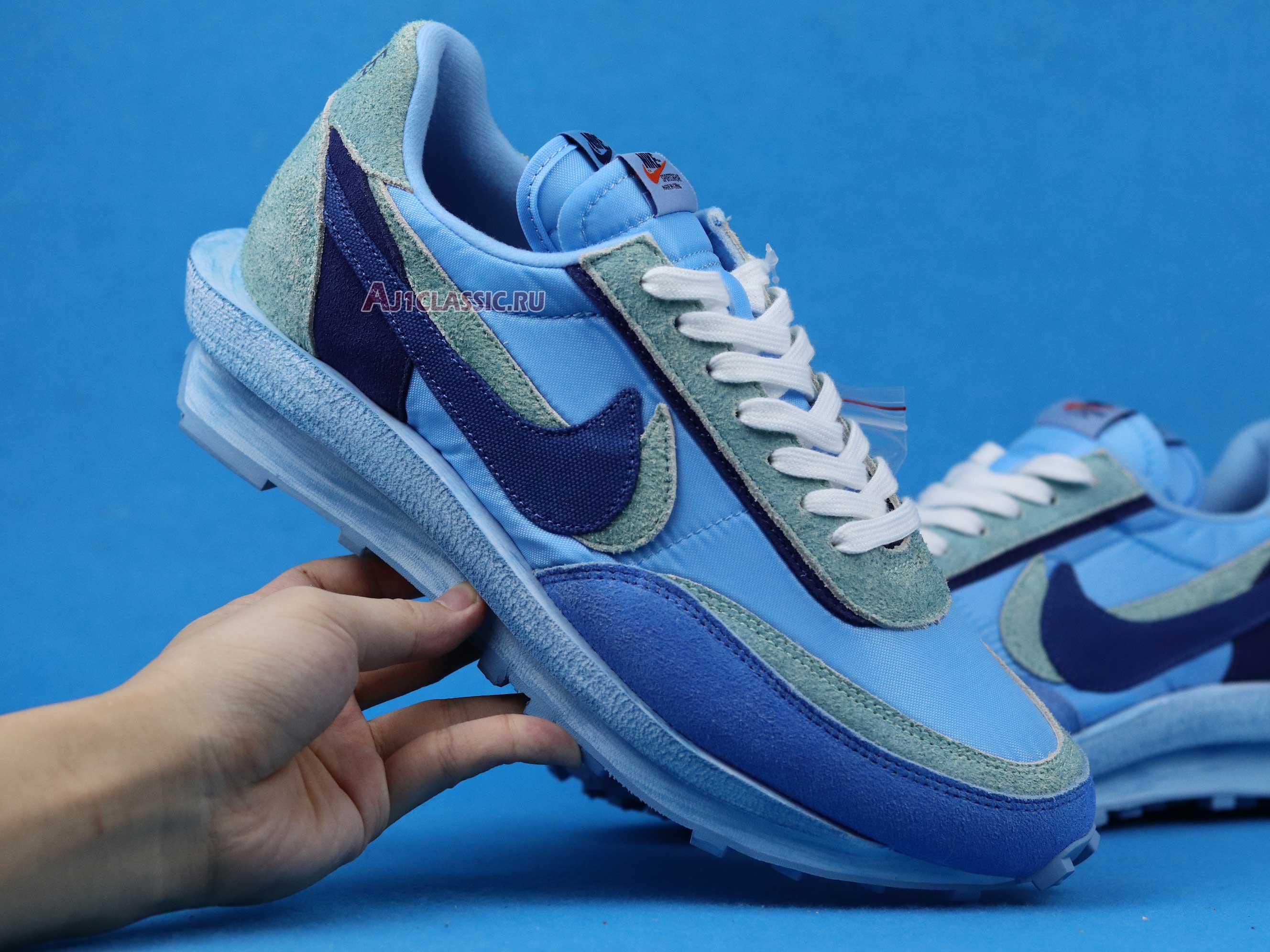 New Sacai X Nike LVD WAFFLE X Fragment Design "Blue" BV0073-401 Shoes