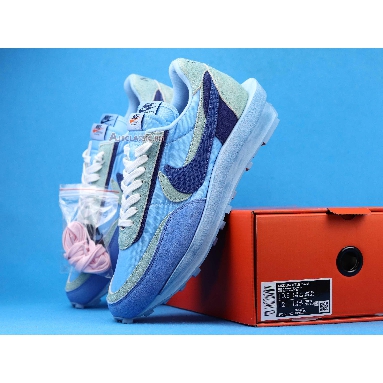 Sacai X Nike LVD WAFFLE X Fragment Design Blue BV0073-401 Blue/Blue/Green/White Sneakers