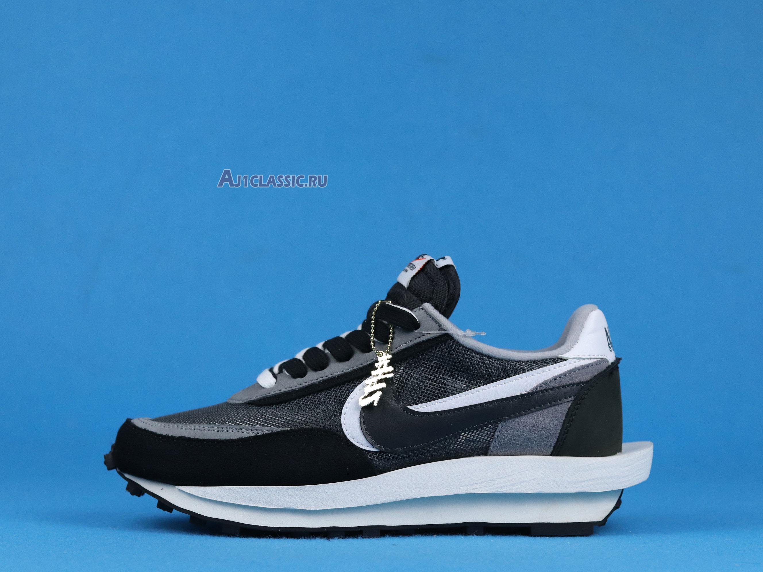 New Sacai x Nike LDWaffle "Black" BV0073-001 Shoes