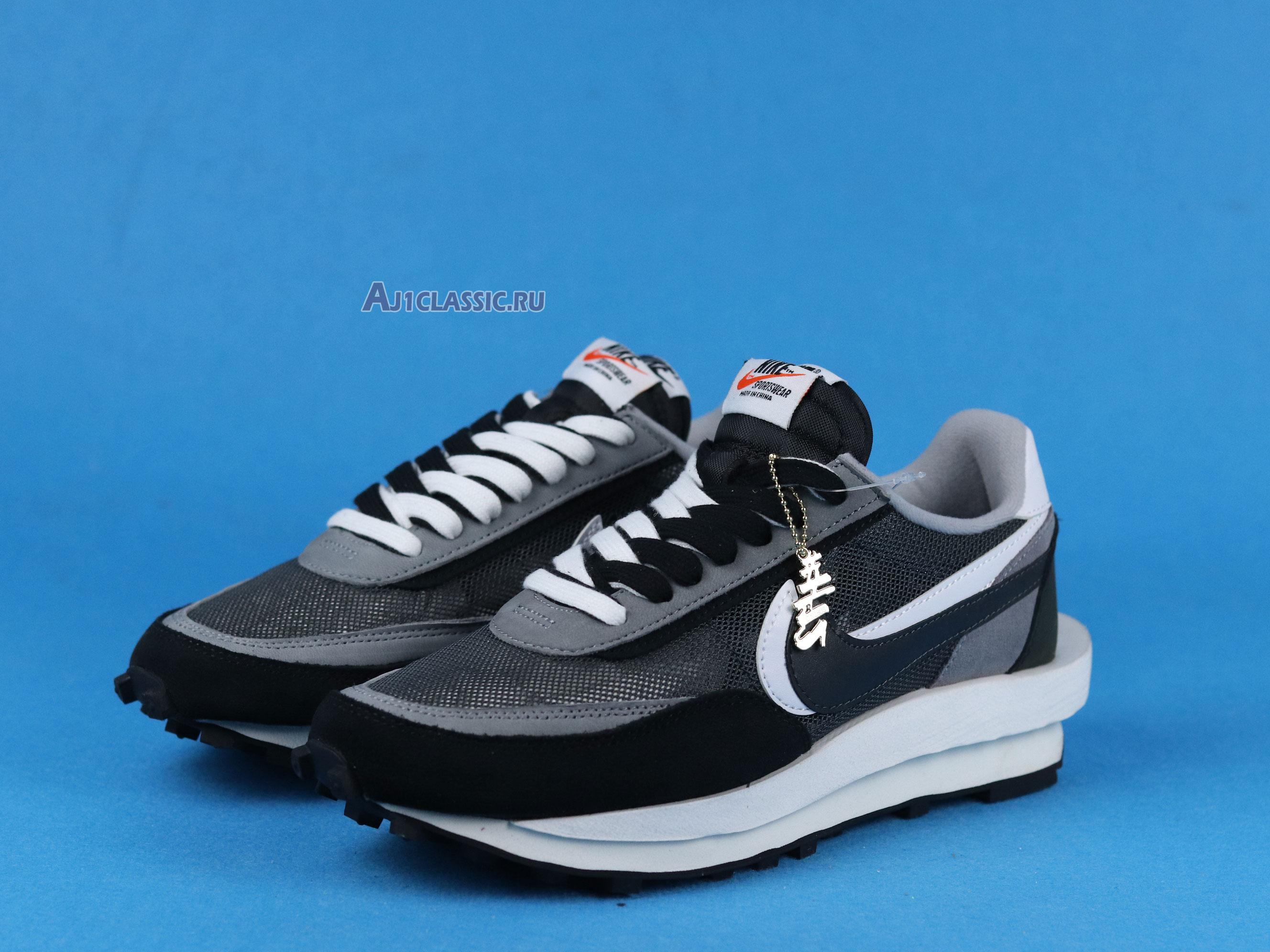 New Sacai x Nike LDWaffle "Black" BV0073-001 Shoes