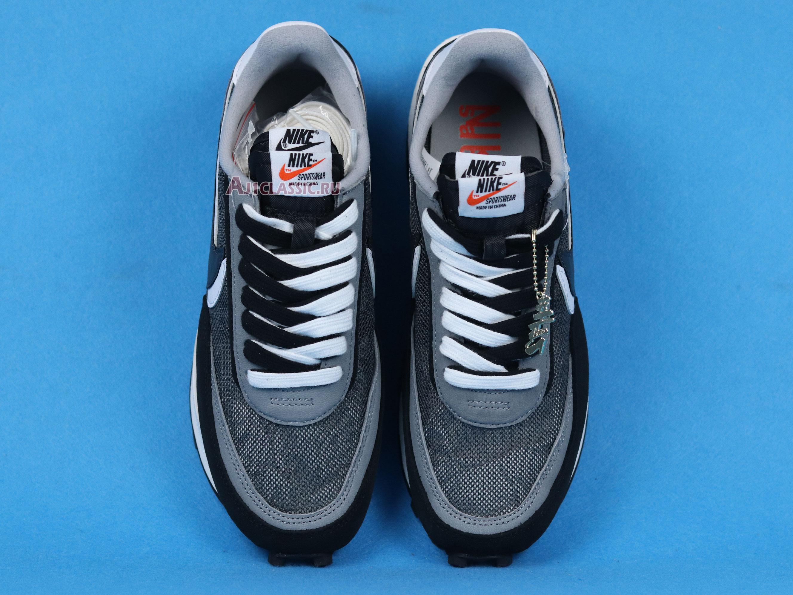 New Sacai x Nike LDWaffle "Black" BV0073-001 Shoes