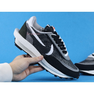 Sacai x Nike LDWaffle Black BV0073-001 Black/Anthracite-White-Gunsmoke Mens Womens Shoes