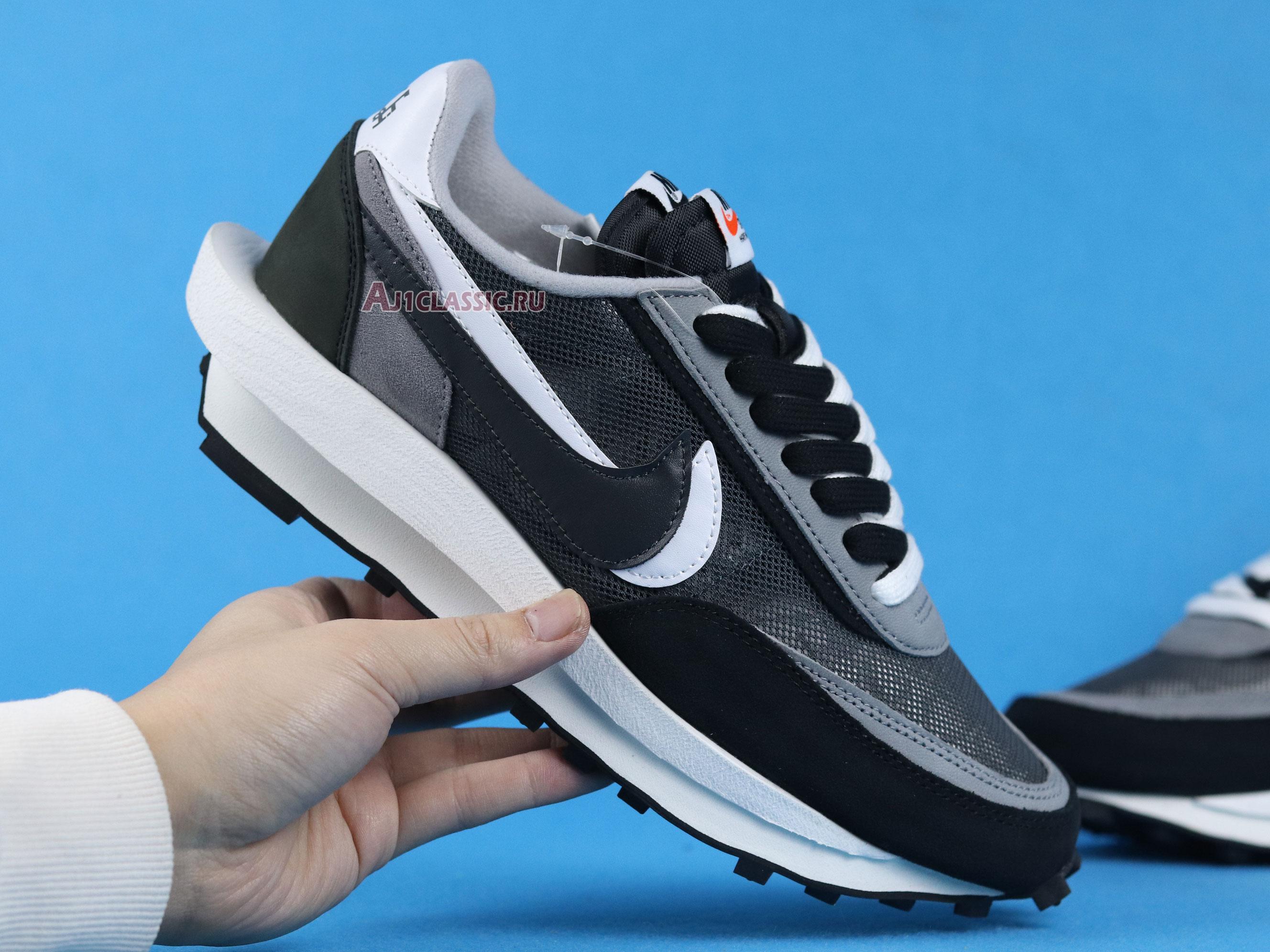 New Sacai x Nike LDWaffle "Black" BV0073-001 Shoes