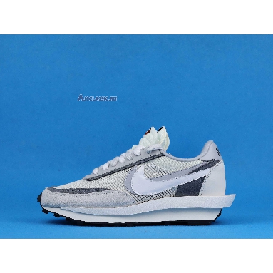 Sacai x Nike LDWaffle Summit White BV0073-100 Summit White/White-Wolf Grey-Black Mens Womens Shoes