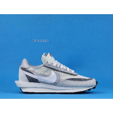 Sacai x Nike LDWaffle Summit White BV0073-100 Summit White/White-Wolf Grey-Black Mens Womens Shoes