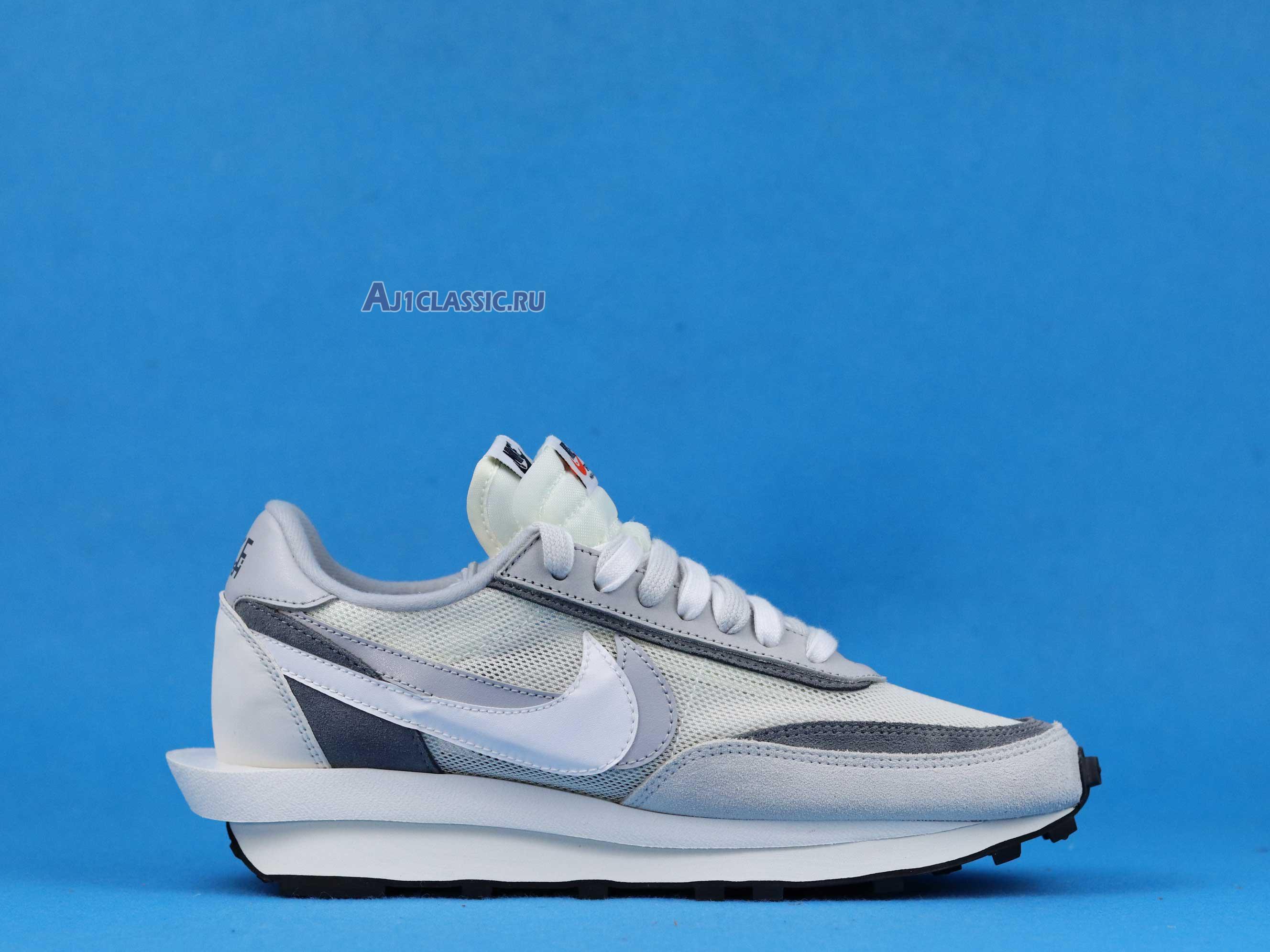 New Sacai x Nike LDWaffle "Summit White" BV0073-100 Shoes