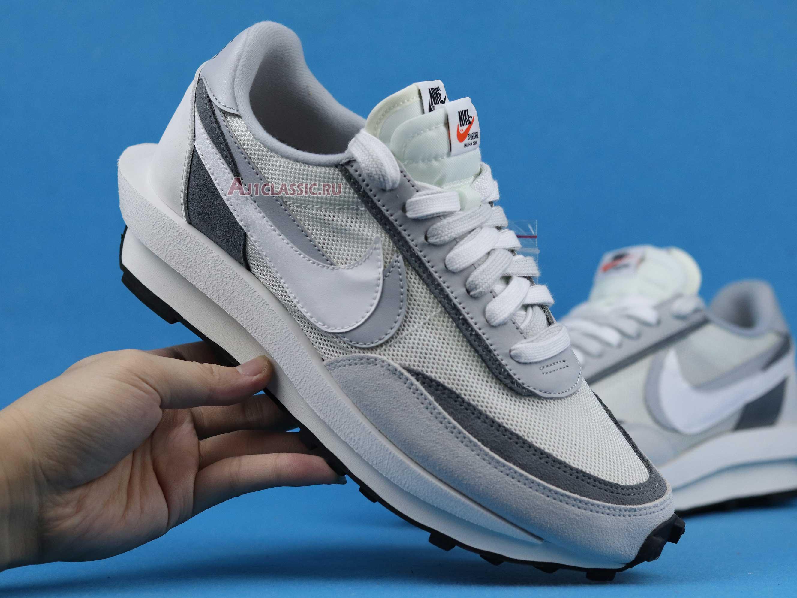 New Sacai x Nike LDWaffle "Summit White" BV0073-100 Shoes