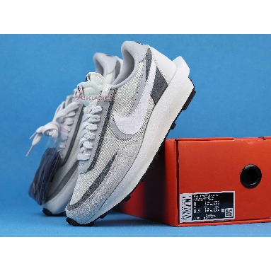 Sacai x Nike LDWaffle Summit White BV0073-100 Summit White/White-Wolf Grey-Black Mens Womens Shoes