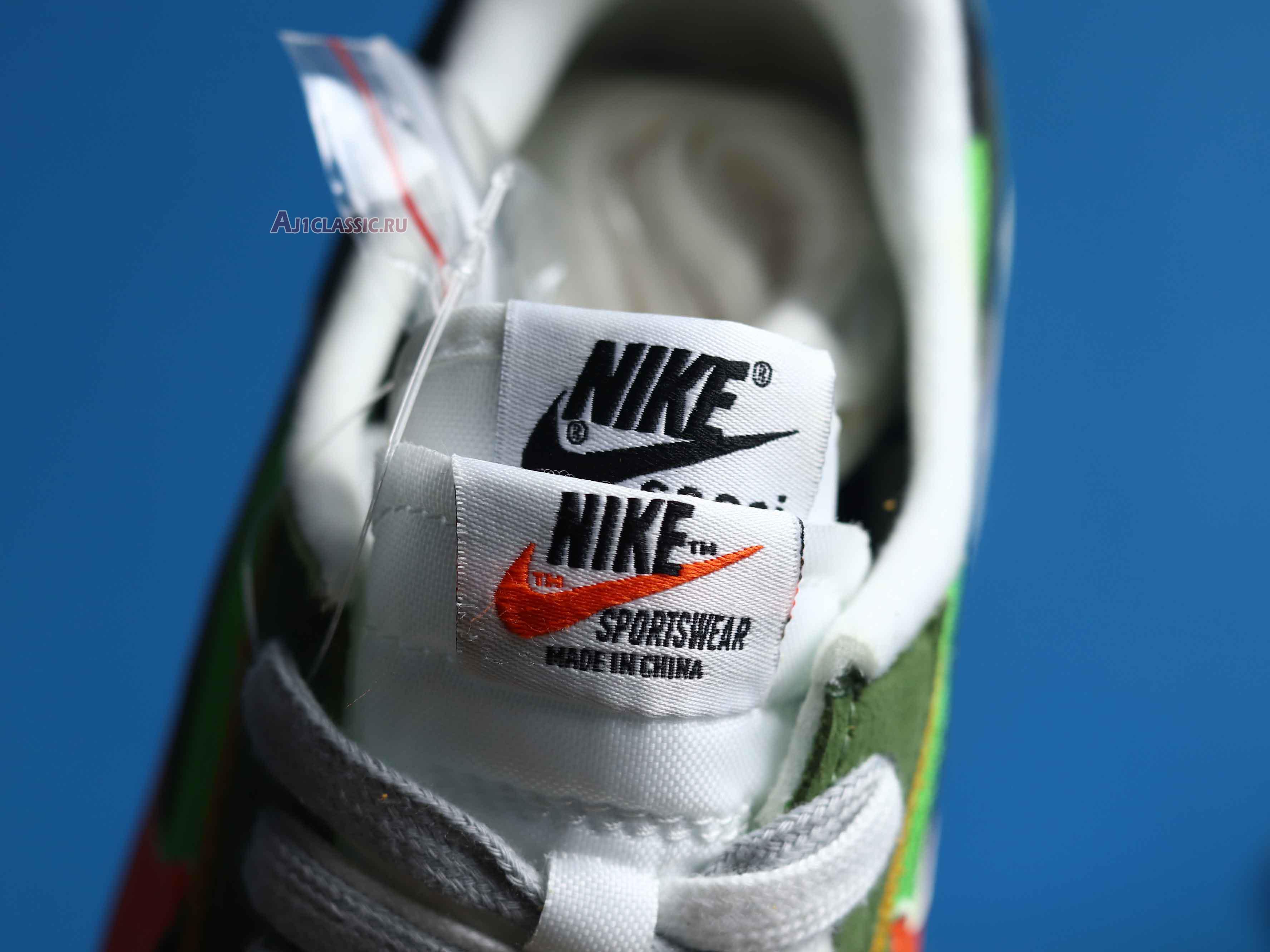 New Sacai x Nike LDWaffle "Green Gusto" BV0073-300 Shoes