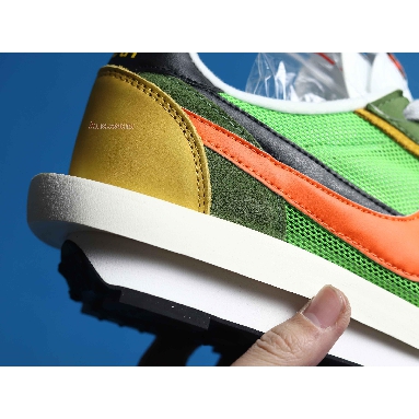 Sacai x Nike LDWaffle Green Gusto BV0073-300 Green Gusto/Black-Varsity Maize-Safety Orange Mens Womens Shoes