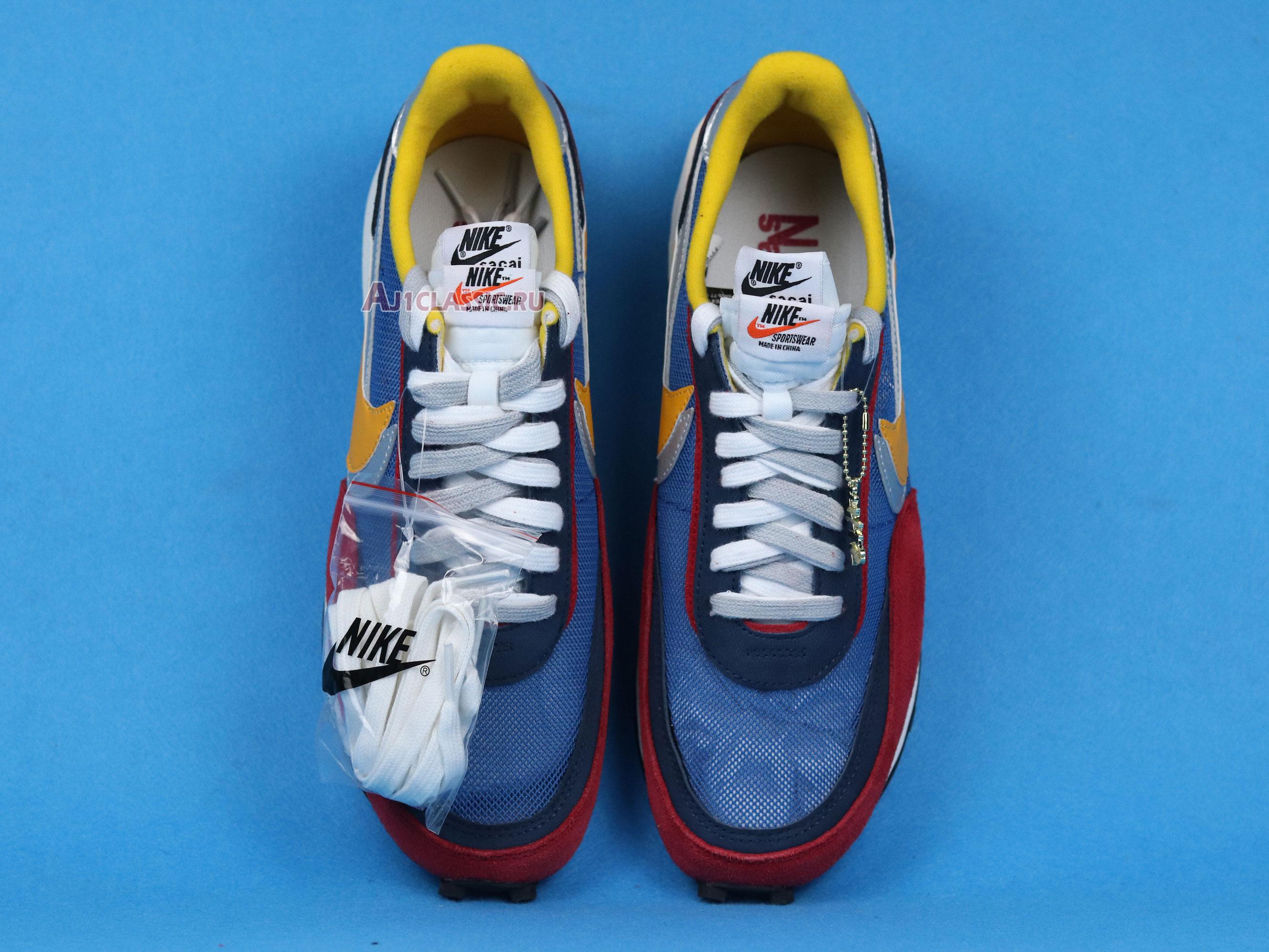 New Sacai x Nike LDWaffle "Varsity Blue" BV0073-400 Shoes