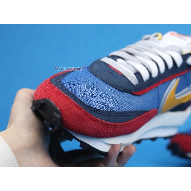 Sacai x Nike LDWaffle Varsity Blue BV0073-400 Varsity Blue/Del Sol-Varsity Red-Black Mens Womens Shoes