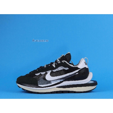 Sacai x Nike VaporWaffle Black White CV1363-001 Black/Summit White/Pure Platinum Mens Womens Shoes