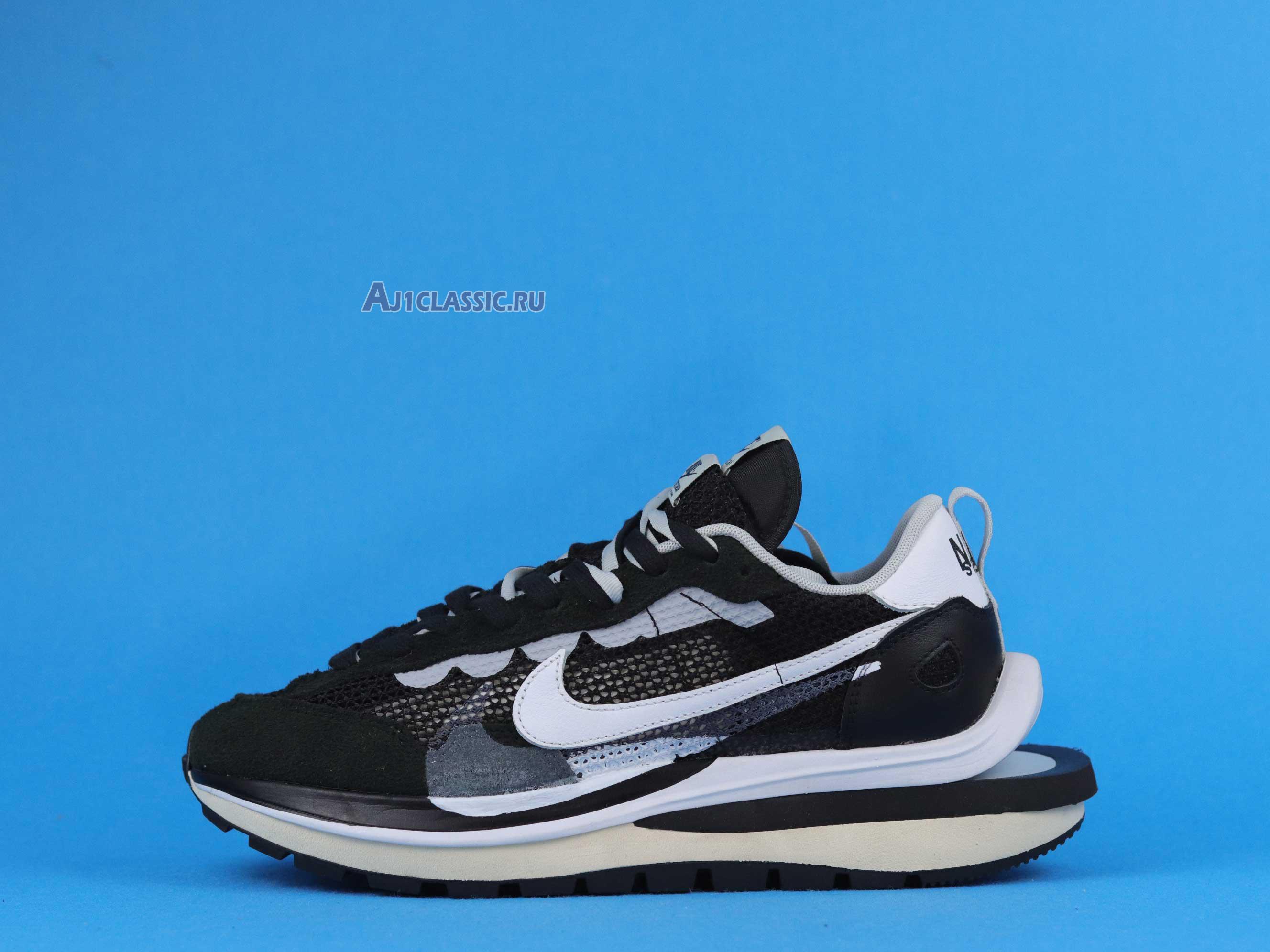 New Sacai x Nike VaporWaffle "Black White" CV1363-001 Shoes