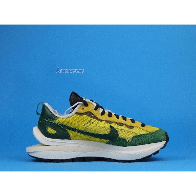 Sacai x Nike VaporWaffle Tour Yellow CV1363-700 Tour Yellow/Stadium Green/Sail Mens Womens Shoes