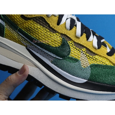 Sacai x Nike VaporWaffle Tour Yellow CV1363-700 Tour Yellow/Stadium Green/Sail Mens Womens Shoes