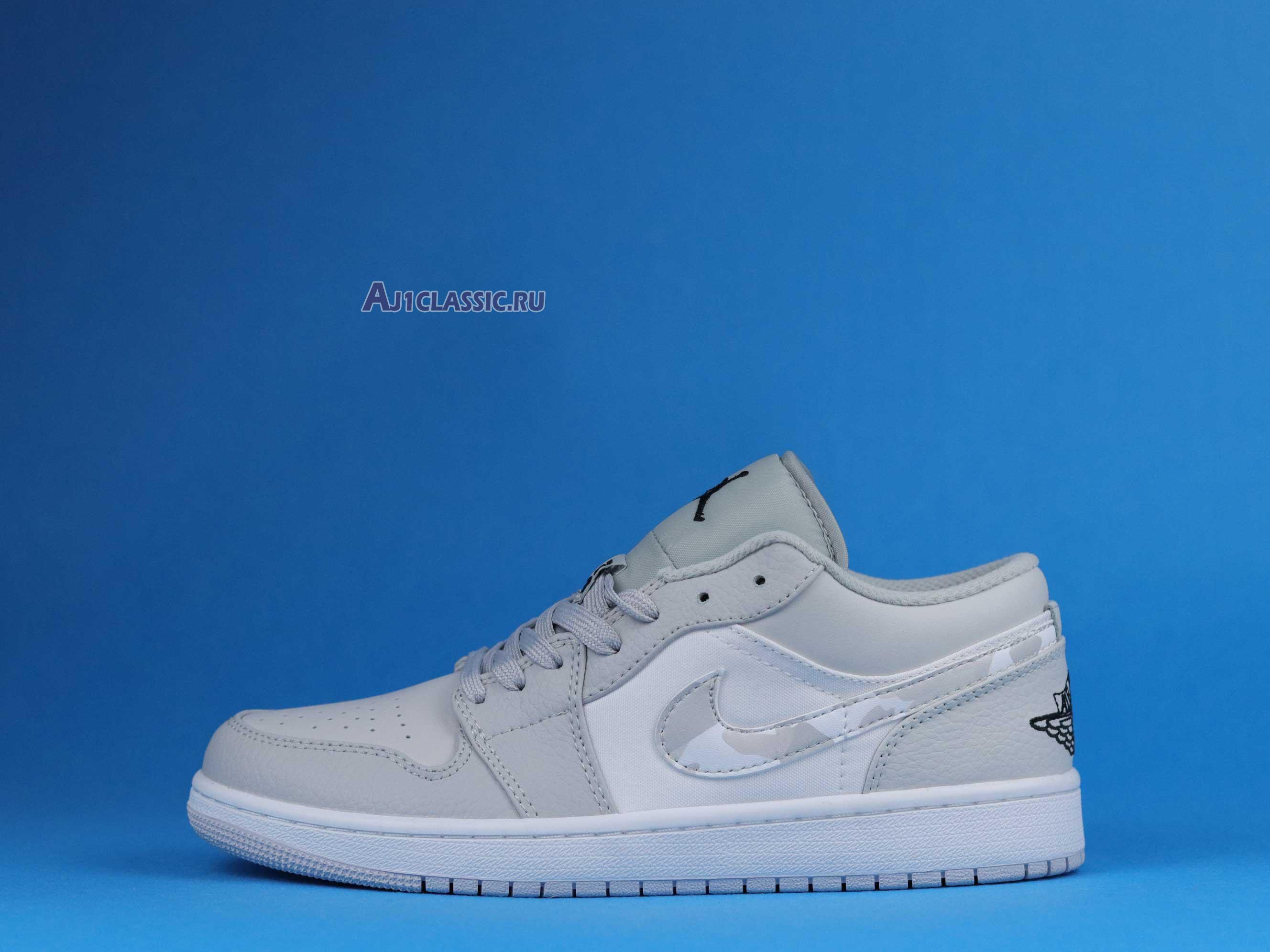 New Air Jordan 1 Low "White Camo" DC9036-100 Shoes