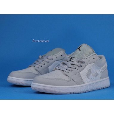 Air Jordan 1 Low White Camo DC9036-100 White/Photon Dust/Grey Fog Mens Womens Shoes