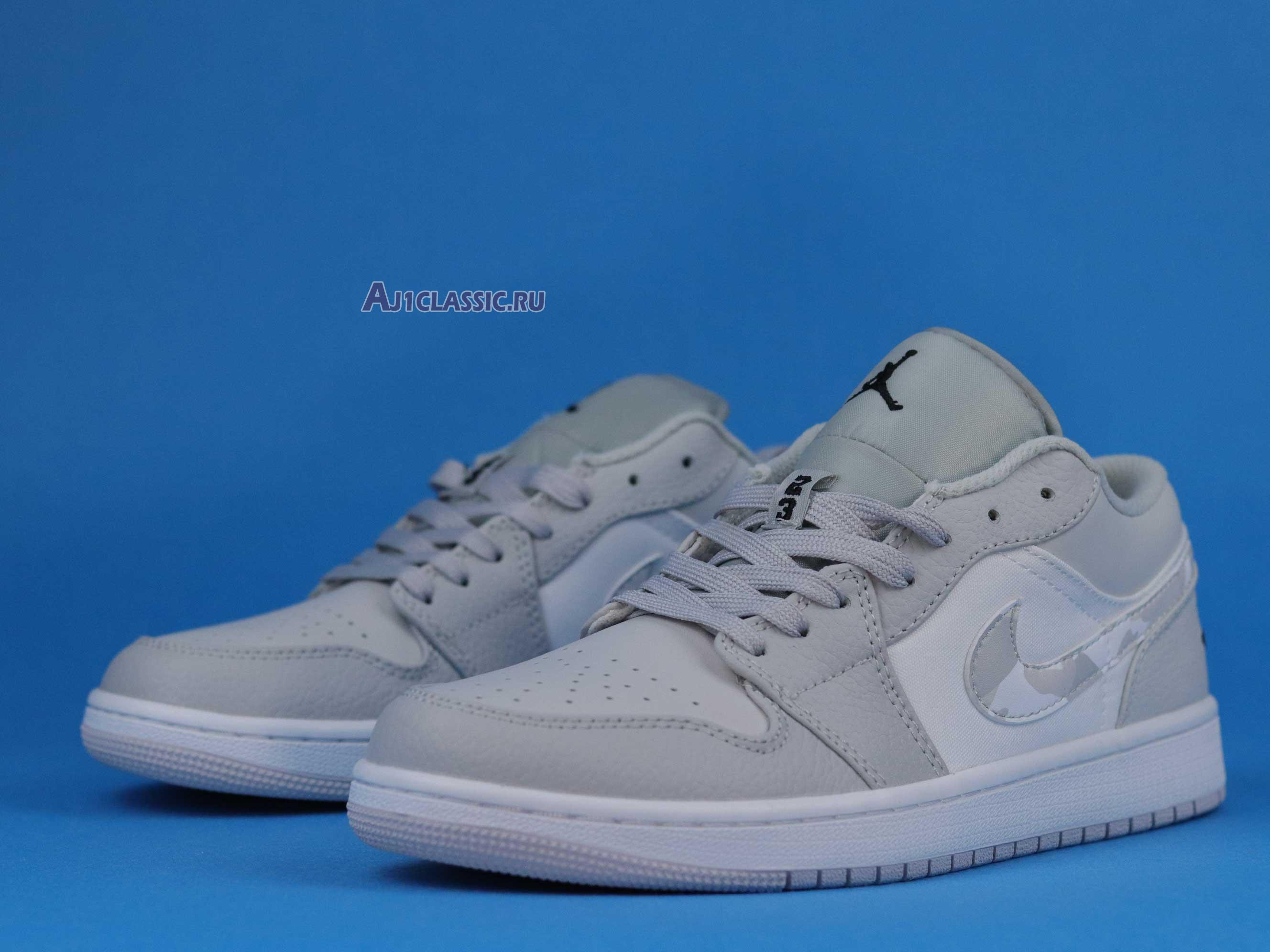 New Air Jordan 1 Low "White Camo" DC9036-100 Shoes