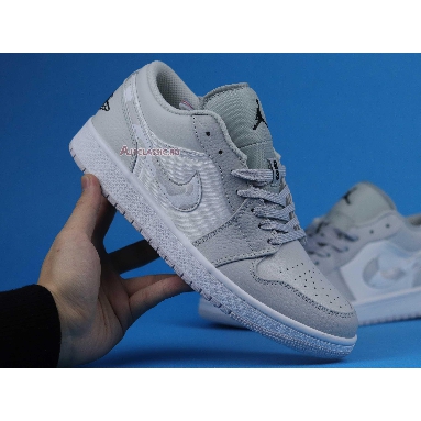 Air Jordan 1 Low White Camo DC9036-100 White/Photon Dust/Grey Fog Mens Womens Shoes