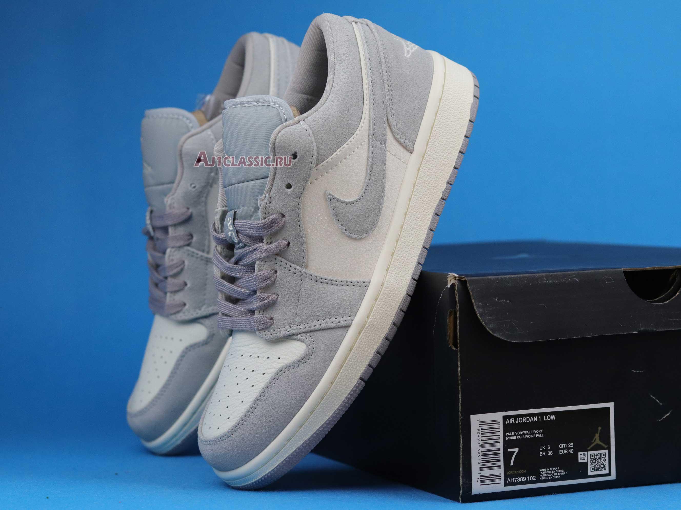 Air Jordan 1 Low "Atmosphere Grey" AH7389-102