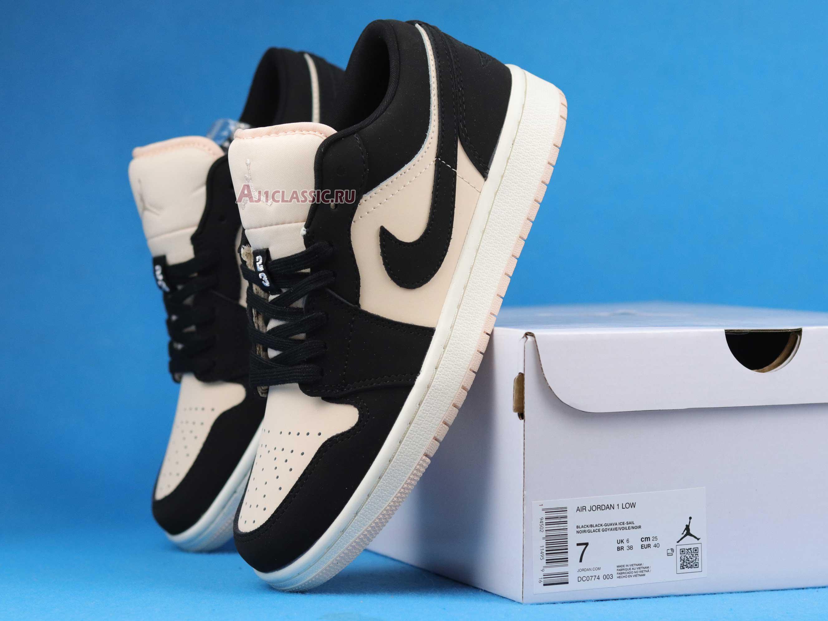 Air Jordan 1 Low "Black Guava Ice" DC0774-003